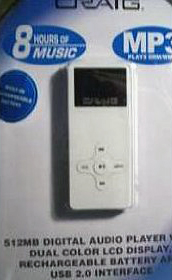 Craig  Player on Craig Mp3 Player Review