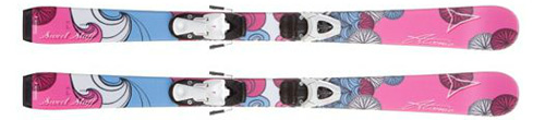 Atomic Sweet Stuff Kids Skis with Evox 45 Bindings